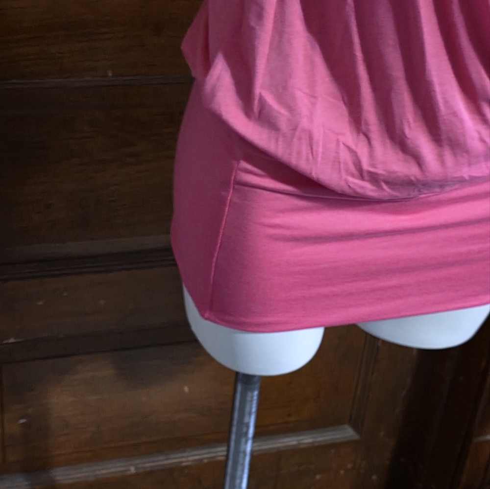 Lascana For Venus Sleeveless Surplice Dress Pink Size 4 - Picture 8 of 13